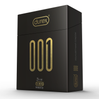 【避孕润滑】轻薄顺滑001（3只装）杜蕾斯